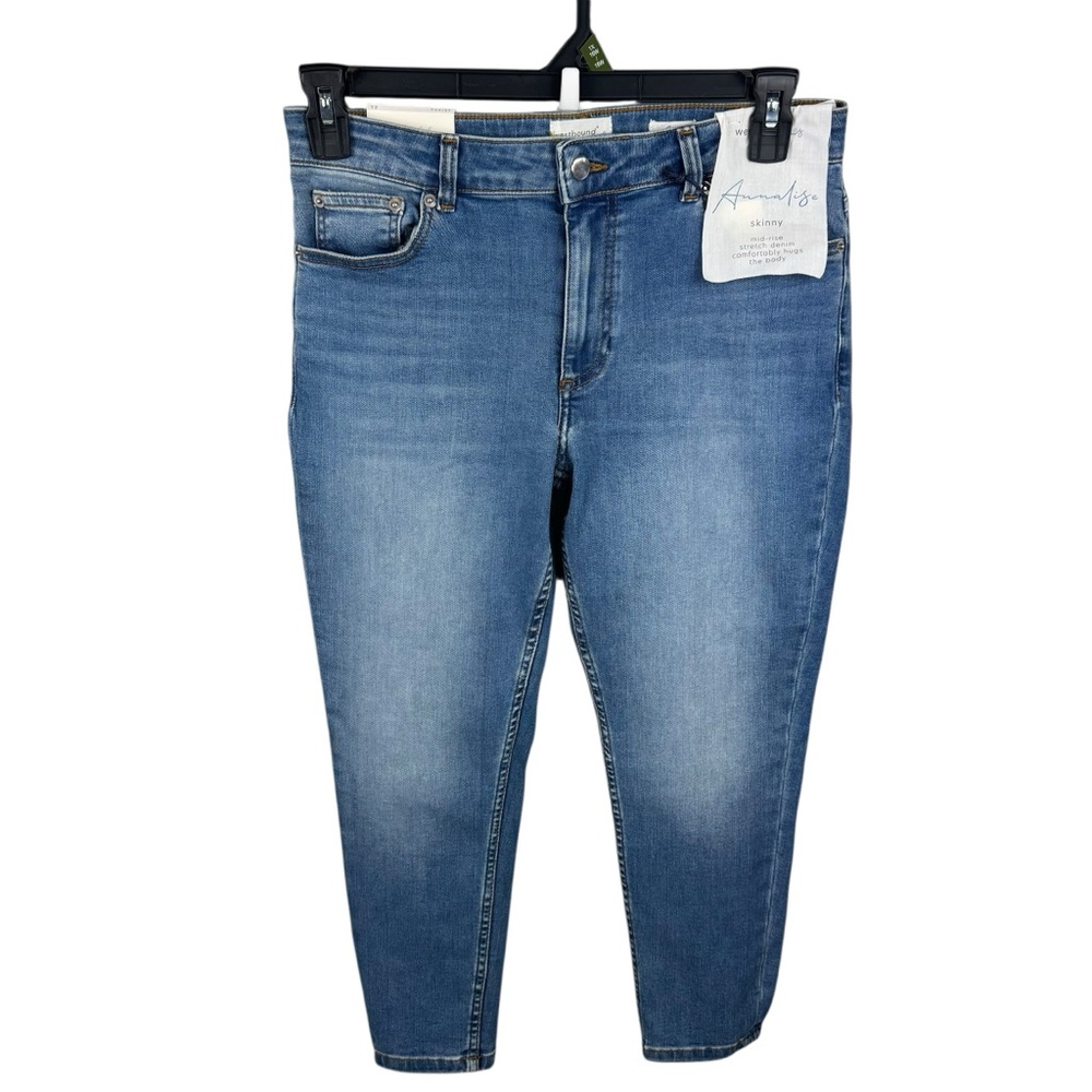 Westbound Annalise Skinny Jeans Blue Mid-Rise Stretch Denim Women’s 8S NWT